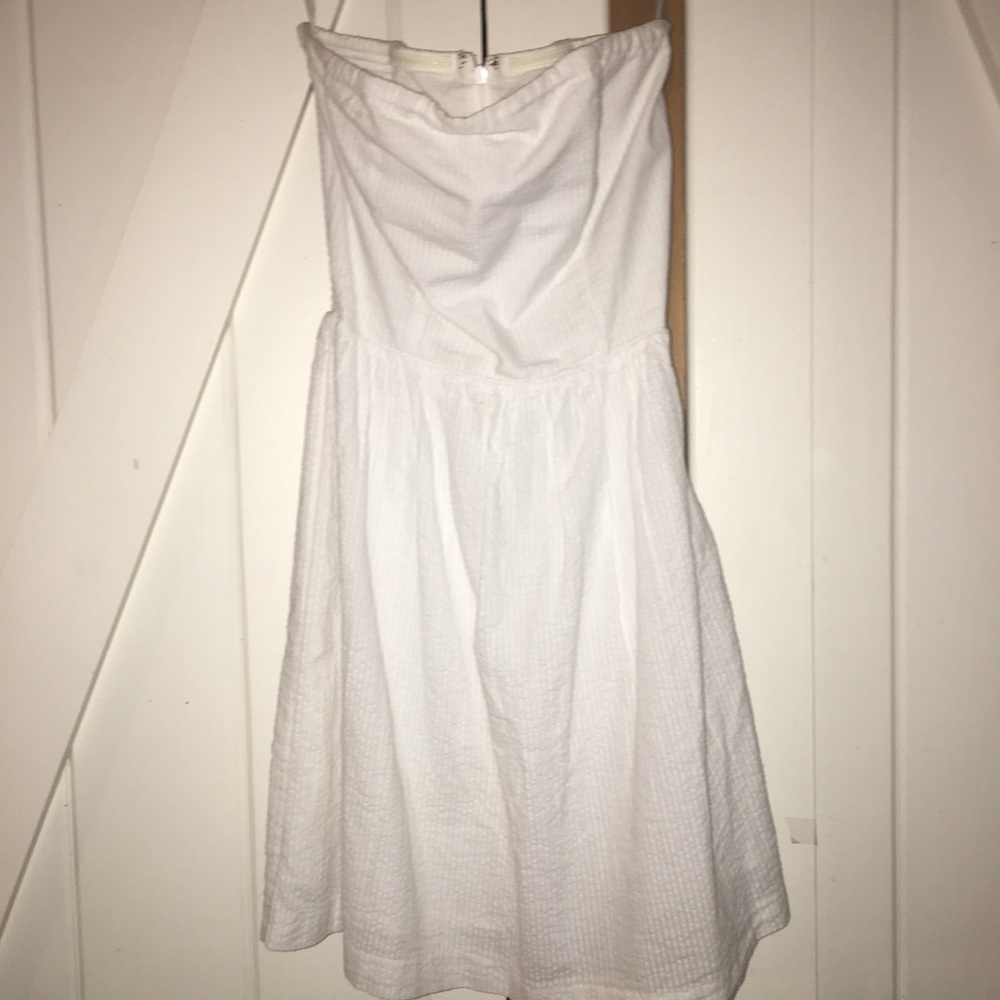 Size zero Gap deer sucker dress